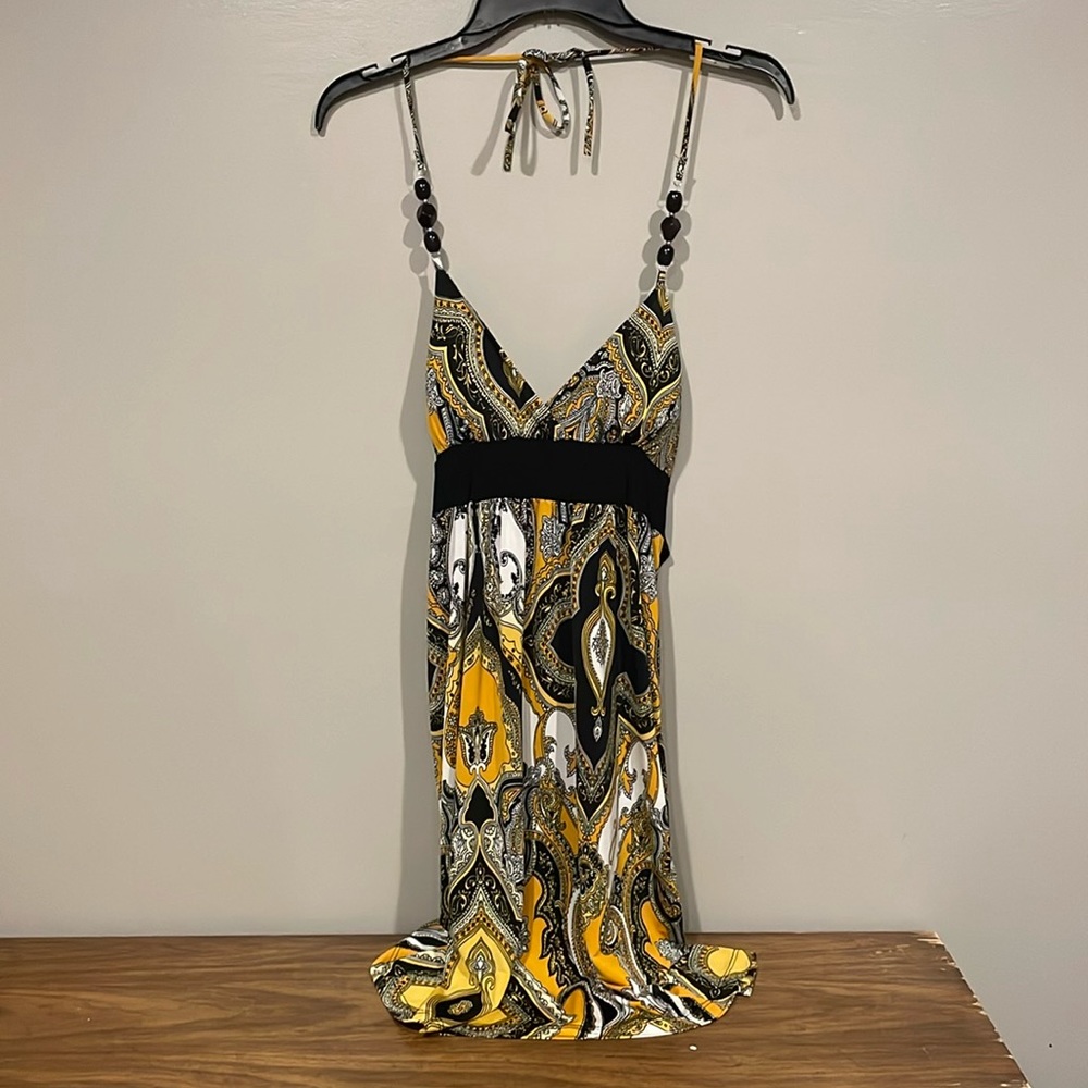 Vintage Blue sketch dress